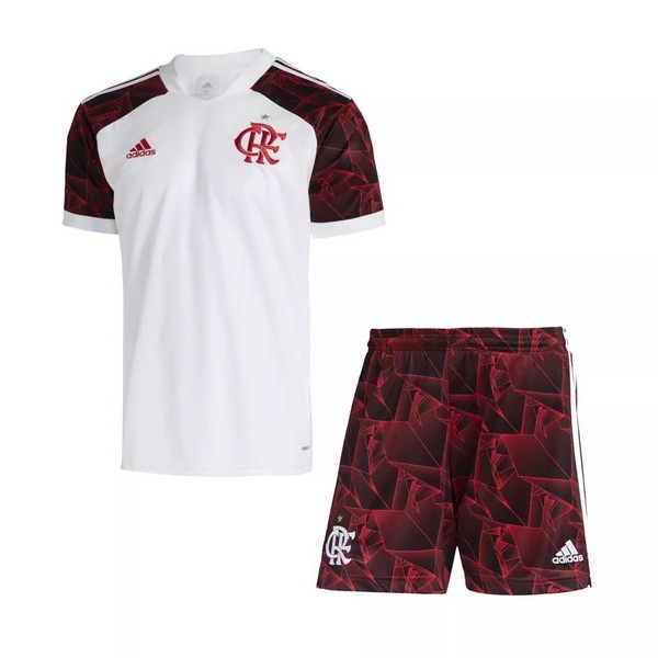 Camiseta Flamengo Segunda Equipación Niño 2021-2022 Blanco